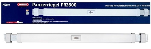 Abus panzerriegel pr2600 weiß - pr2600,
